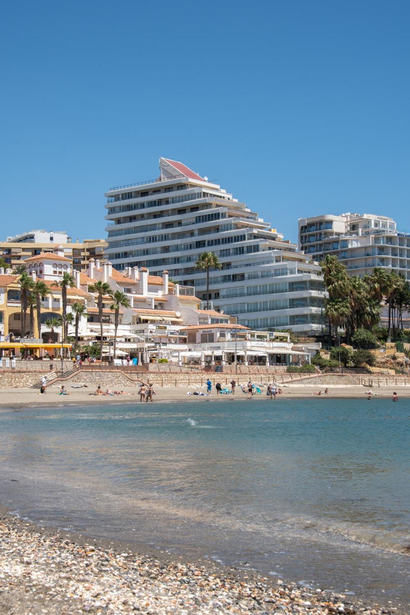 Luxury Frontline Beach Apartment With Sea View Benalmadena Exterior photo